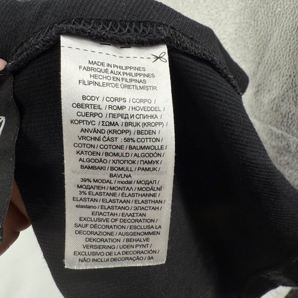 Lauren Ralph Lauren Black Polo-Style Knit Dress With Button-Front & Short Sleeve - Picture 6 of 12